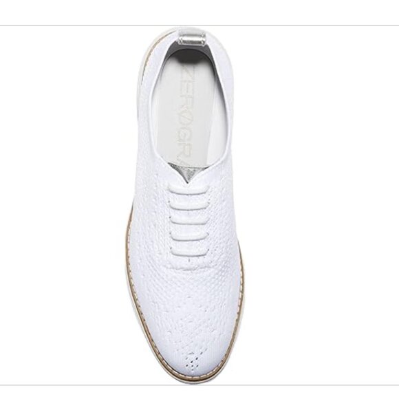 NWT Cole Haan womens ØriginalGrand Originalgrand Stitchlite Wingtip Oxford Flat - Picture 4 of 11